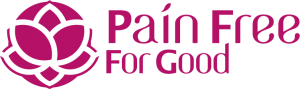 Pain Free For Good Horiz Logo in Magenta