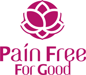 Pain Free For Good Logo in Magenta